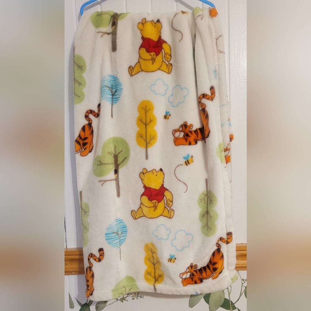 5/$15 Winnie the Pooh and Tigger Fleece Throw Blanket